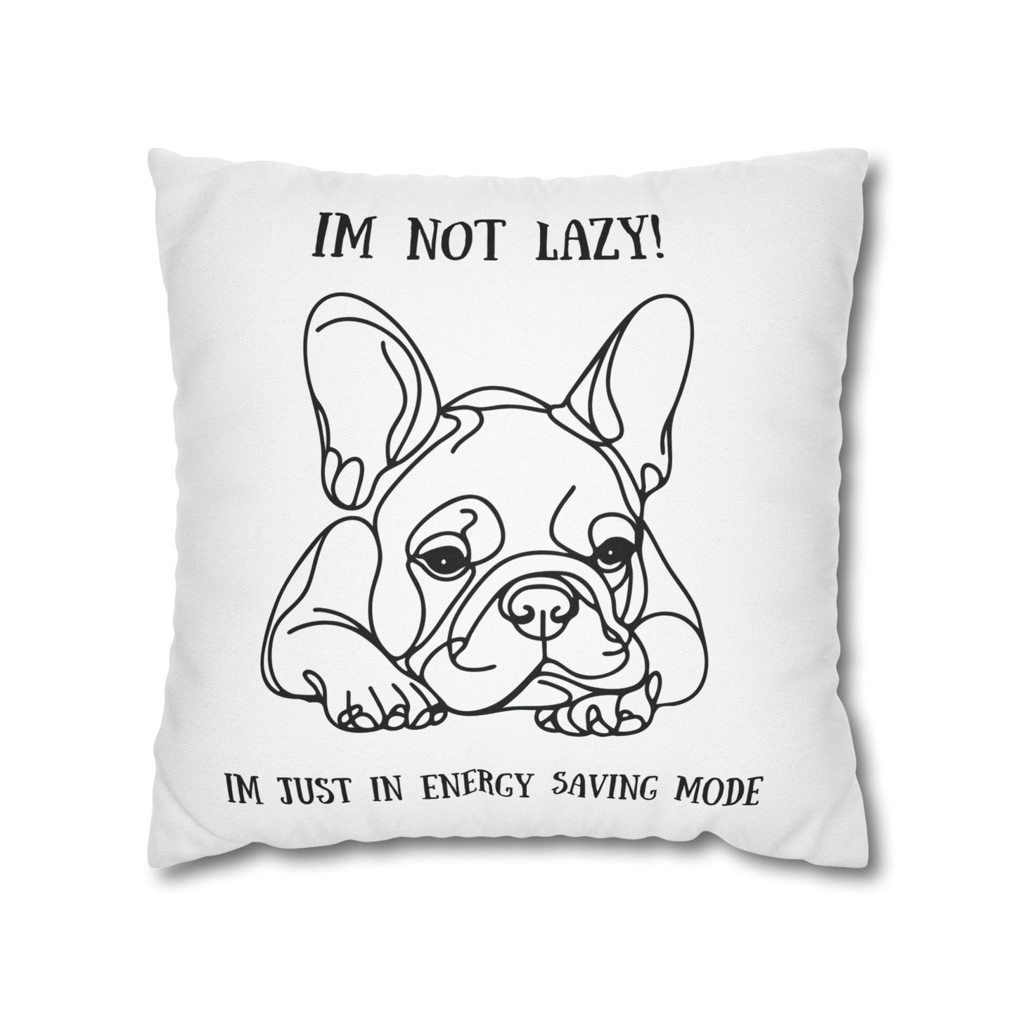 Funny Dog Pillowcase for Pet Lovers, Pillow Cover Gift for Dog Owners, Home Decor, Couch Accent, Pet-Themed Decoration