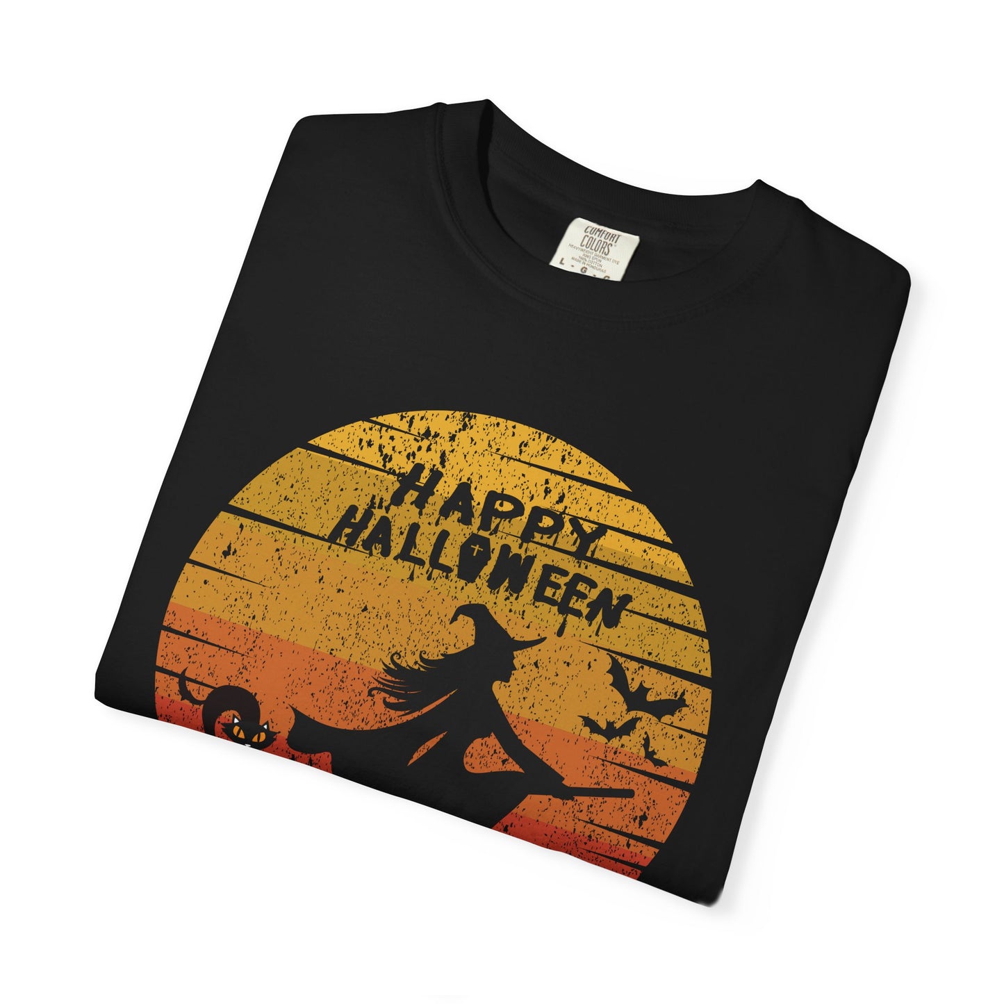 Halloween Witch Unisex Tee, Spooky Shirt, Halloween Cat, Fall Fashion, Costume Tee, Trick or Treat, Gift for Halloween Lovers