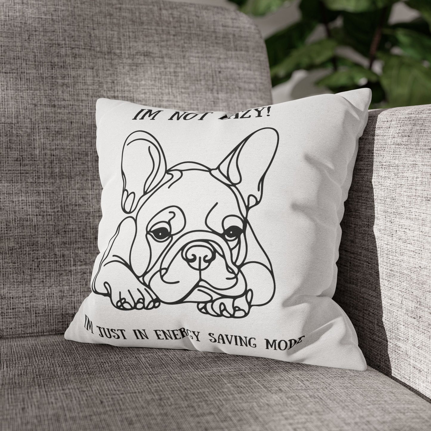 Funny Dog Pillowcase for Pet Lovers, Pillow Cover Gift for Dog Owners, Home Decor, Couch Accent, Pet-Themed Decoration