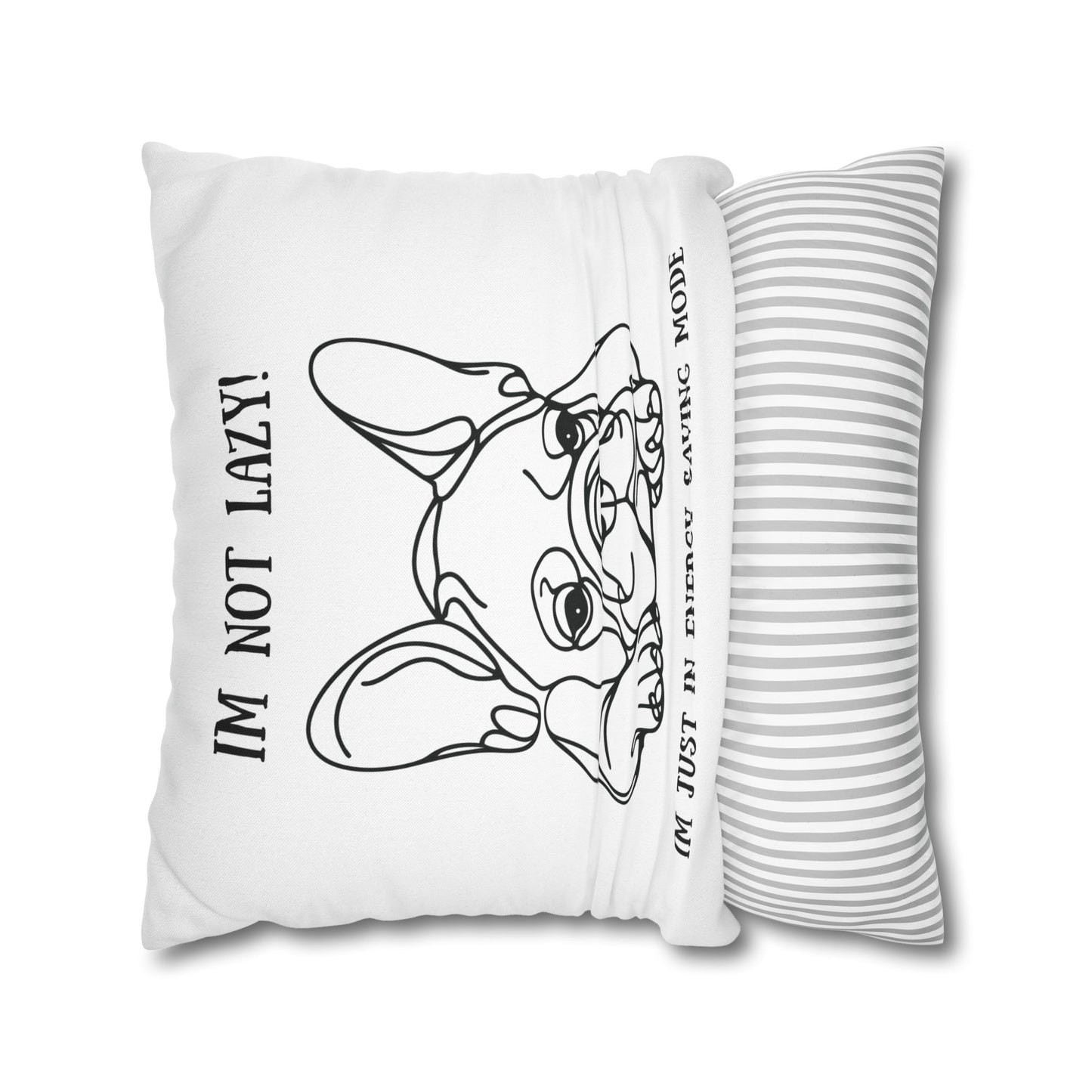 Funny Dog Pillowcase for Pet Lovers, Pillow Cover Gift for Dog Owners, Home Decor, Couch Accent, Pet-Themed Decoration