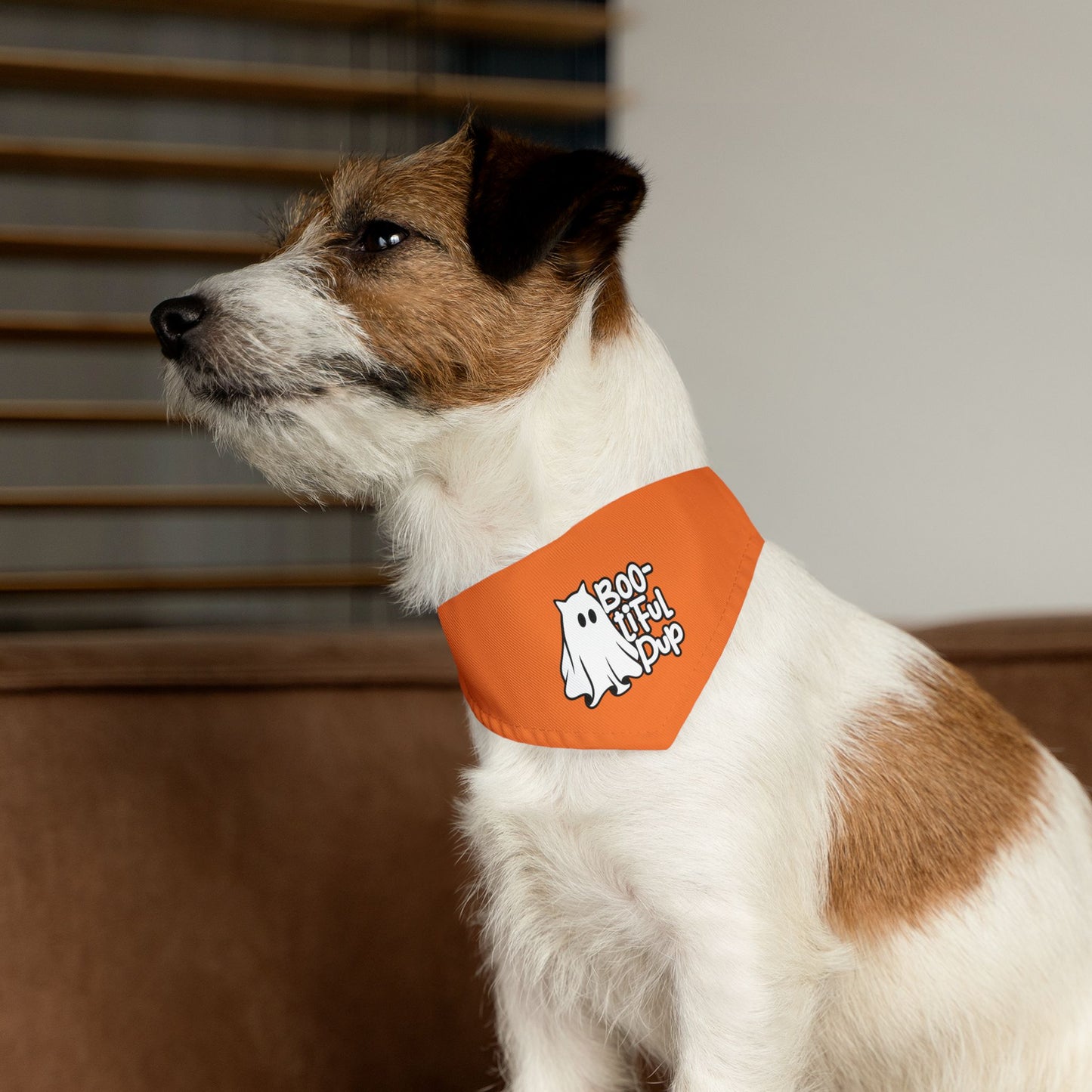 Adorable Pet Bandana Collar for Halloween, Boo-tiful Pup Design, Dog Accessories for Fall, Perfect for Pet Gifts, Cute Pet Costumes