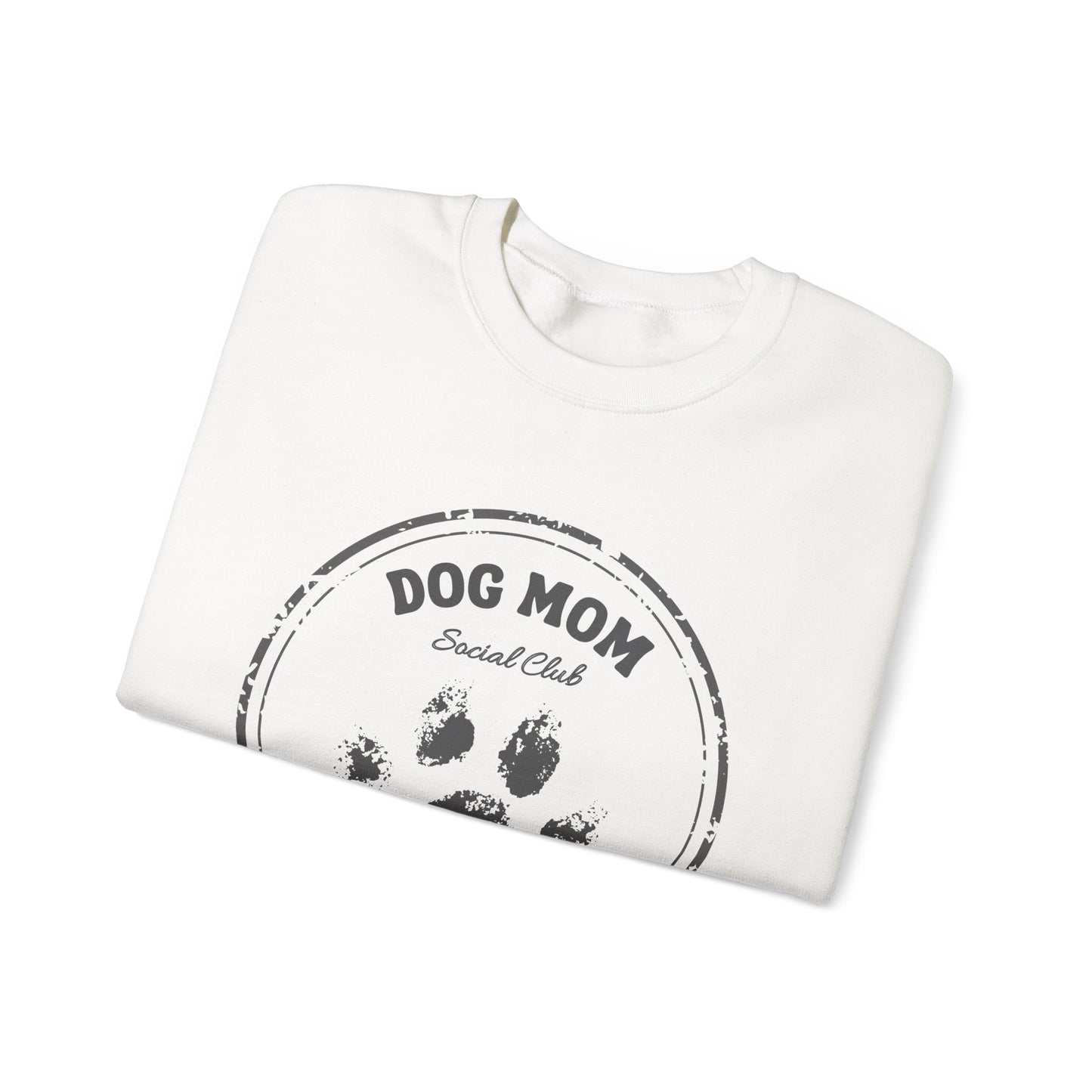 Dog Mom Sweatshirt, Cozy Crewneck Sweatshirt for Pet Lovers, Gift for Dog Owners, Casual Dog Mom Apparel, Animal Lover Sweater