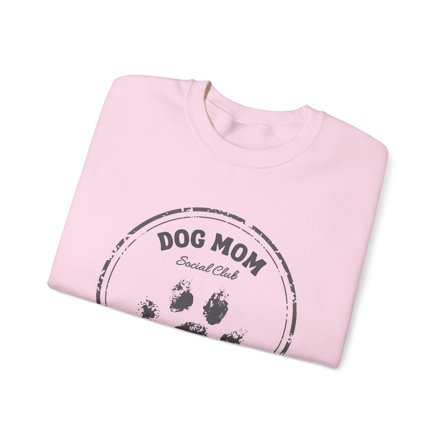 Dog Mom Sweatshirt, Cozy Crewneck Sweatshirt for Pet Lovers, Gift for Dog Owners, Casual Dog Mom Apparel, Animal Lover Sweater