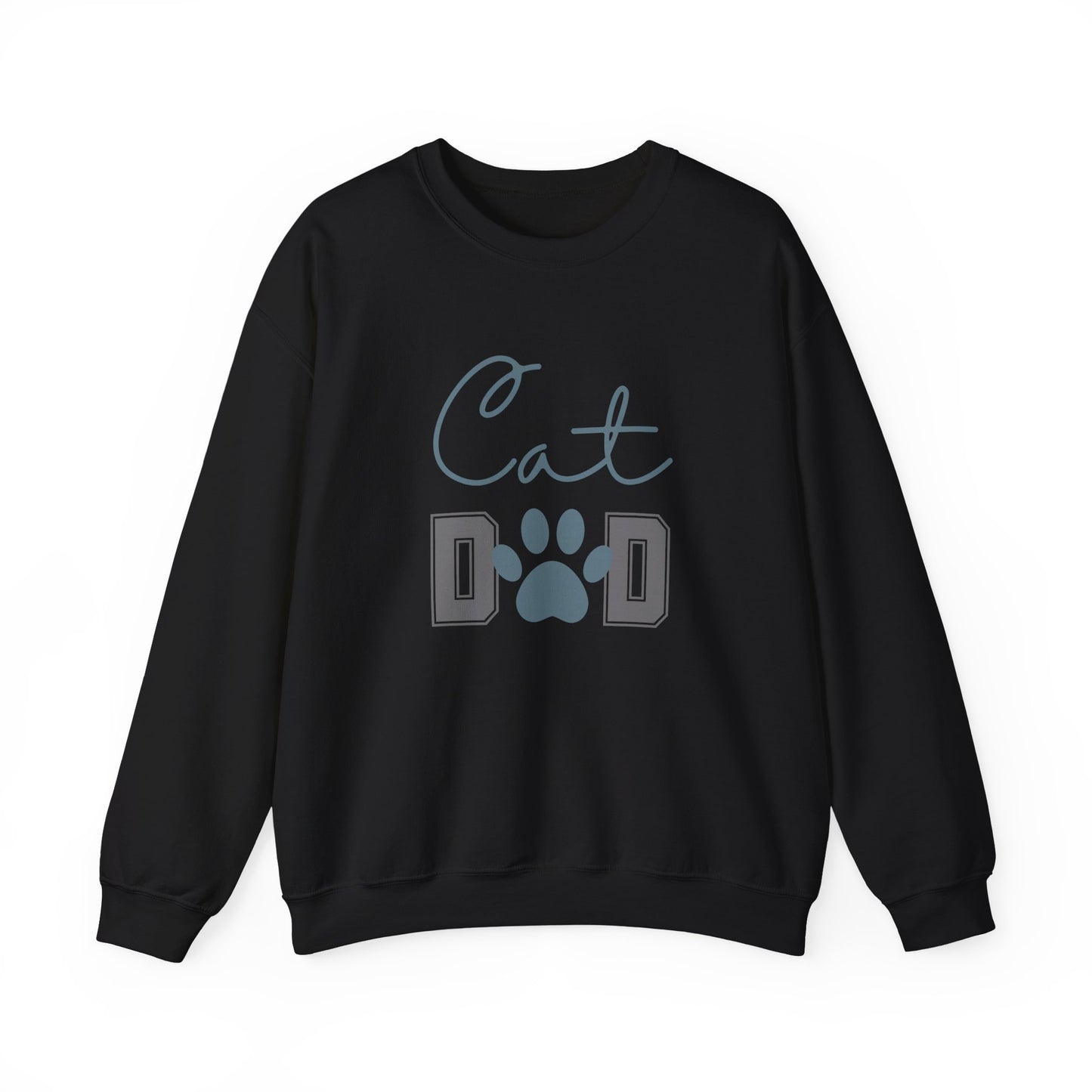 Cat Dad Unisex Heavy Blend Crewneck Sweatshirt, Perfect Gift for Cat Lovers, Cozy Sweatshirt for Father's Day, Pet Dad Apparel, Men's [...]