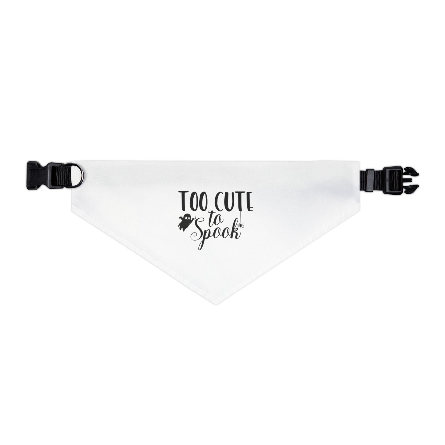 Too Cute to Spook Pet Bandana Collar - Halloween Dog Accessory, Cute Pet Costume, Seasonal Dog Apparel, Pet Halloween Gift, Spooky Pet Wear