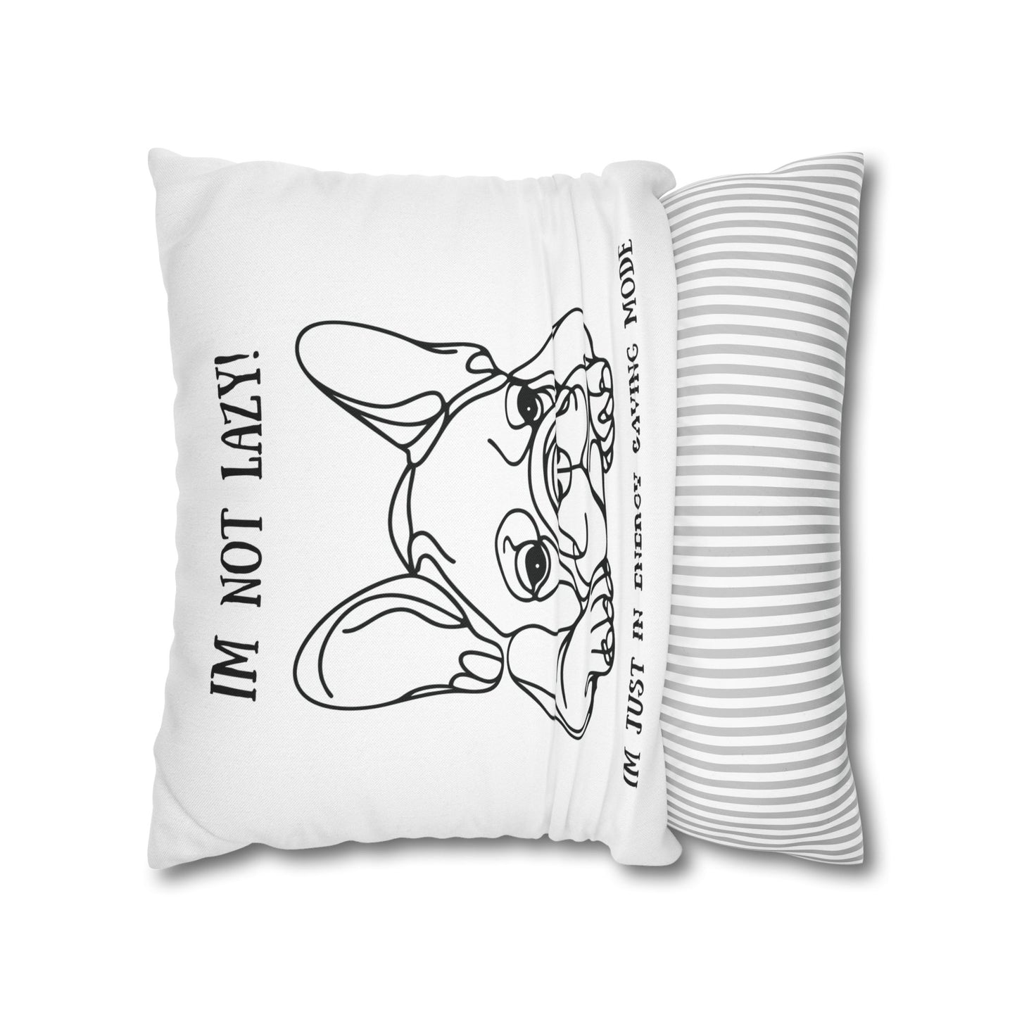 Funny Dog Pillowcase for Pet Lovers, Pillow Cover Gift for Dog Owners, Home Decor, Couch Accent, Pet-Themed Decoration