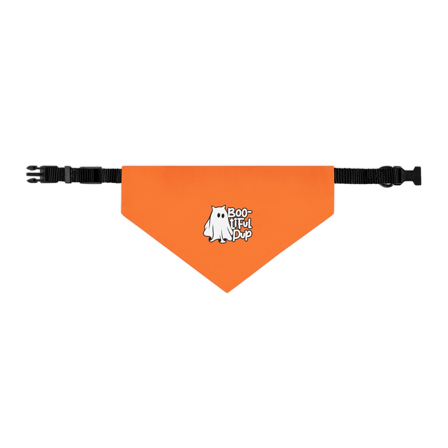 Adorable Pet Bandana Collar for Halloween, Boo-tiful Pup Design, Dog Accessories for Fall, Perfect for Pet Gifts, Cute Pet Costumes
