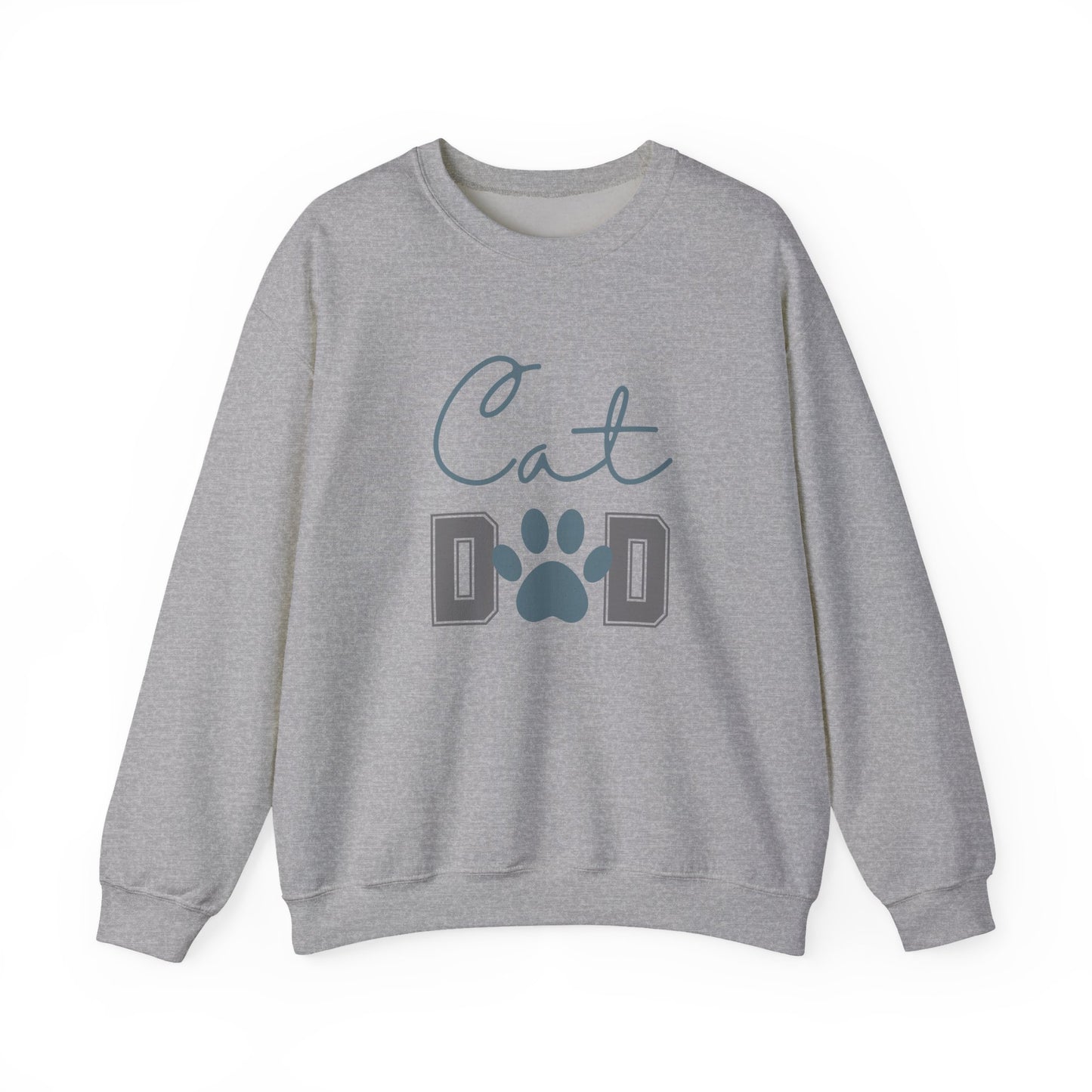 Cat Dad Unisex Heavy Blend Crewneck Sweatshirt, Perfect Gift for Cat Lovers, Cozy Sweatshirt for Father's Day, Pet Dad Apparel, Men's [...]