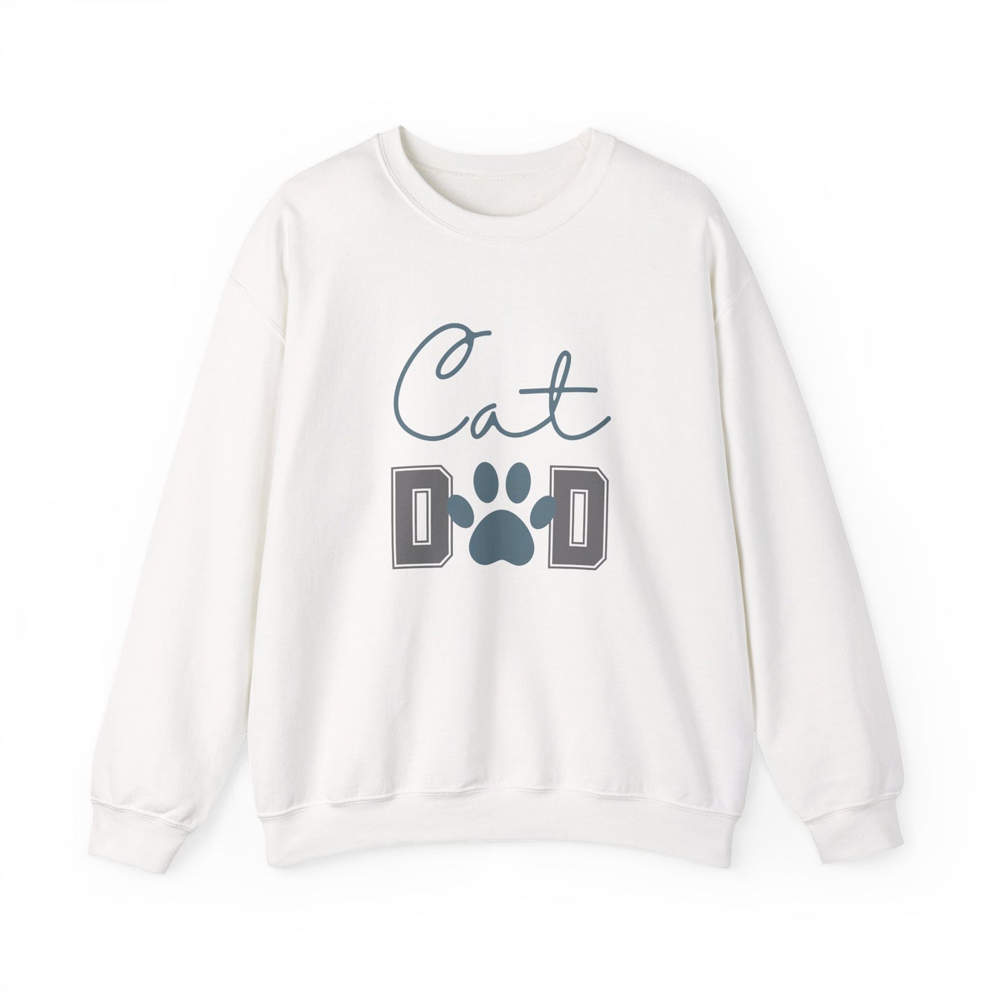 Cat Dad Unisex Heavy Blend Crewneck Sweatshirt, Perfect Gift for Cat Lovers, Cozy Sweatshirt for Father's Day, Pet Dad Apparel, Men's [...]