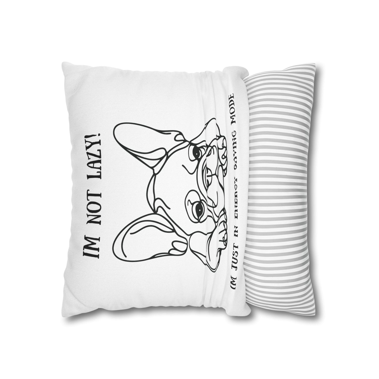 Funny Dog Pillowcase for Pet Lovers, Pillow Cover Gift for Dog Owners, Home Decor, Couch Accent, Pet-Themed Decoration