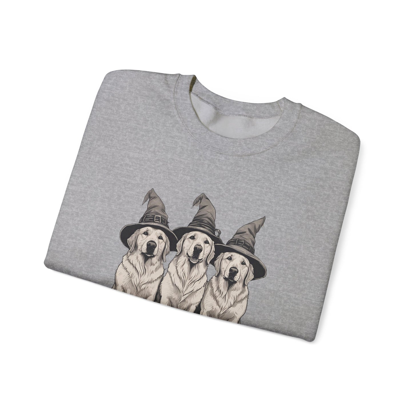 Spooky Season Sweatshirt - Halloween Unisex Crewneck, Cute Dog Sweatshirt, Fall Fashion, Perfect Gift for Dog Lovers, Cozy Golden Retriever Sweater