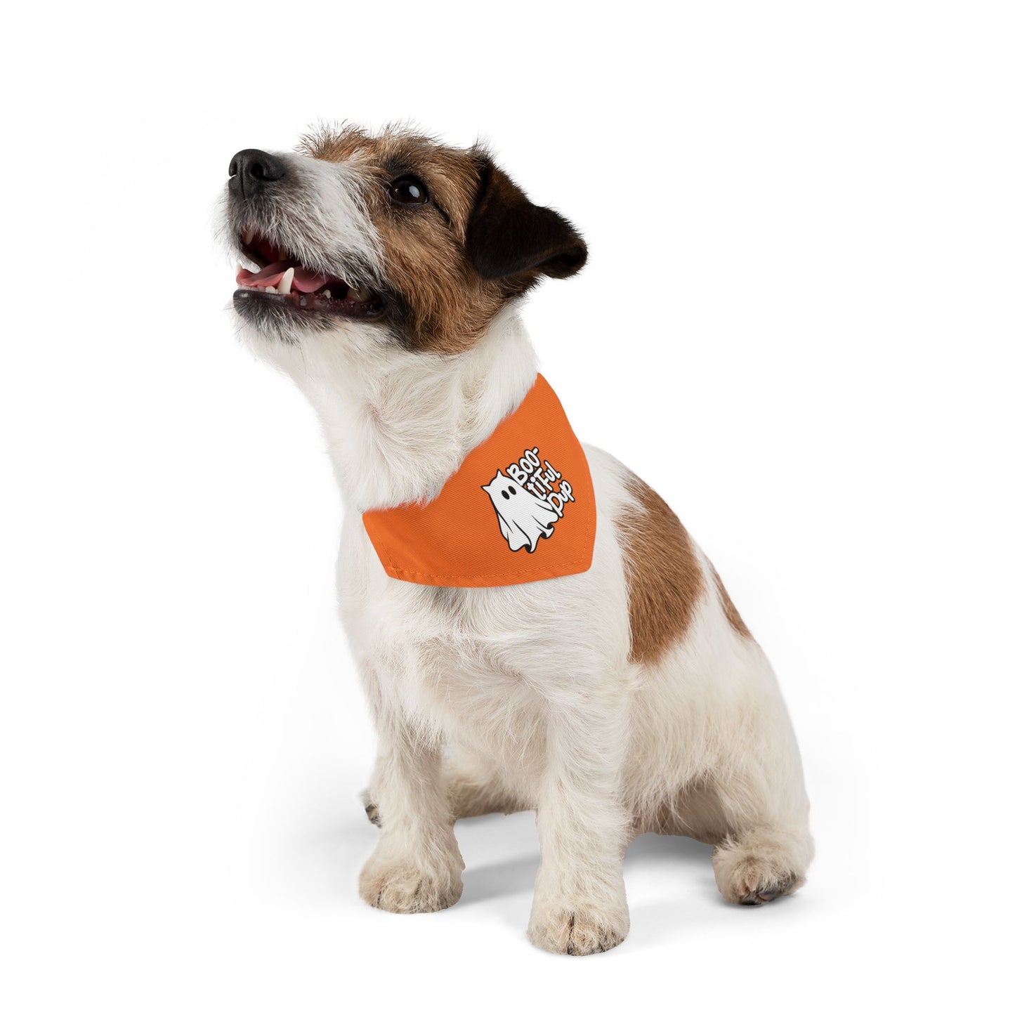 Adorable Pet Bandana Collar for Halloween, Boo-tiful Pup Design, Dog Accessories for Fall, Perfect for Pet Gifts, Cute Pet Costumes