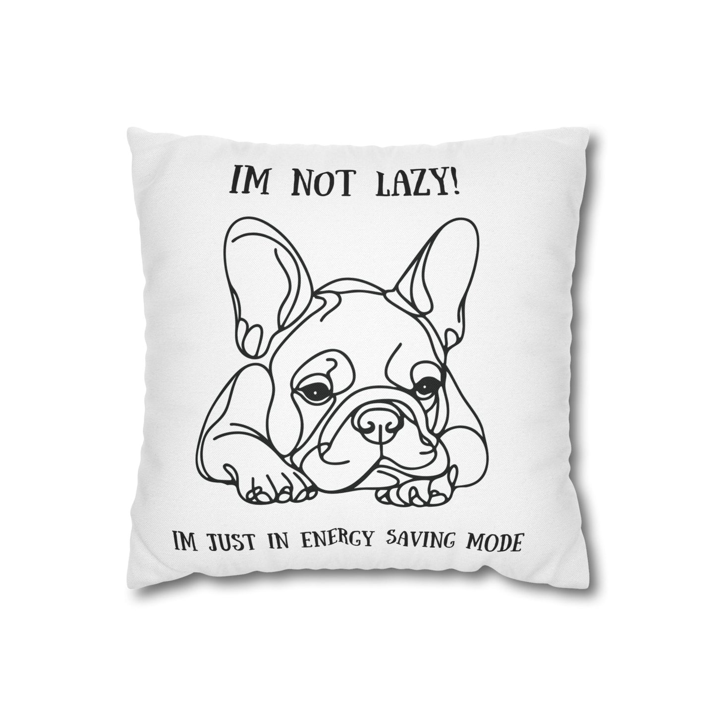 Funny Dog Pillowcase for Pet Lovers, Pillow Cover Gift for Dog Owners, Home Decor, Couch Accent, Pet-Themed Decoration