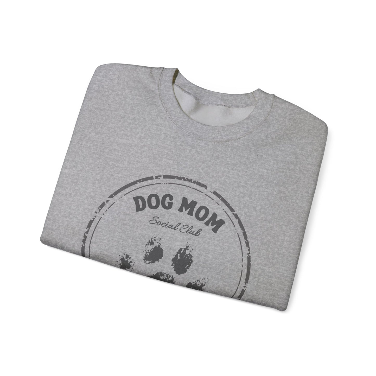 Dog Mom Club Crewneck Sweatshirt, Cozy Pet Lover Gift, Perfect for Dog Owners Gift, Animal Lover Apparel, Casual Everyday Wear